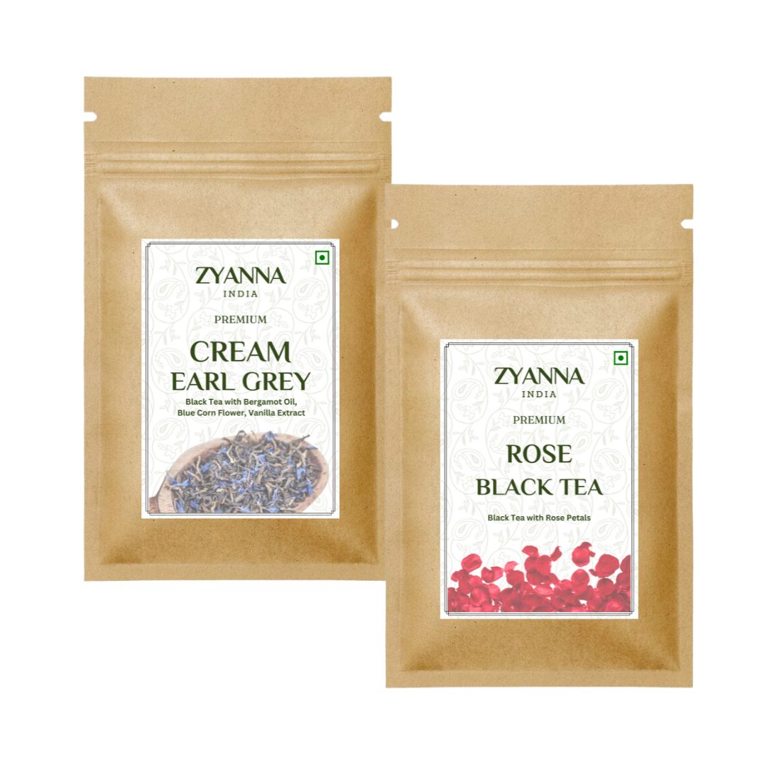 Cream Earl Grey & Rose Black Tea