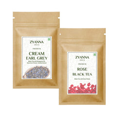 Cream Earl Grey & Rose Black Tea