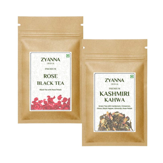 Rose Black Tea & Kashmiri Kahwa