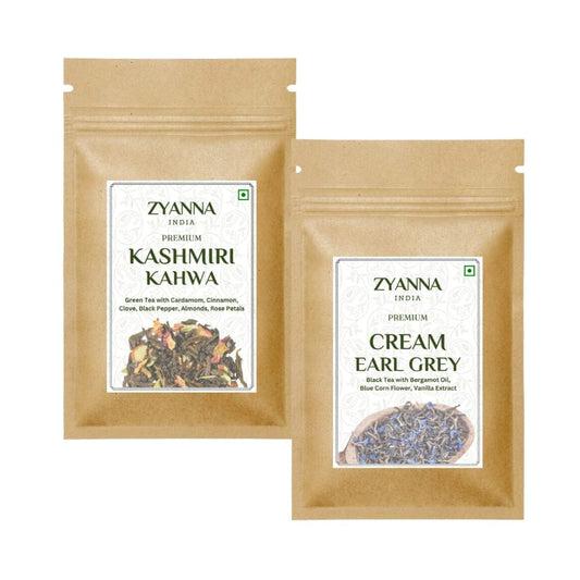 Kashmiri Kahwa Tea & Cream Earl Grey Tea