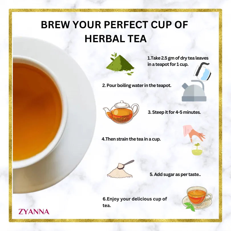 Kashmiri Kahwa Tea - ZYANNA® India - zyanna.com